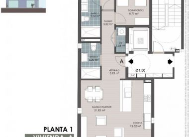 Apartments in Santa Pola (Costa Blanca), buy cheap - 311 000 [70344] 7