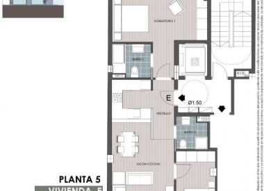 Apartments in Santa Pola (Costa Blanca), buy cheap - 311 000 [70344] 8